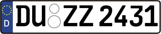 DU-ZZ2431