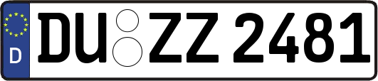 DU-ZZ2481