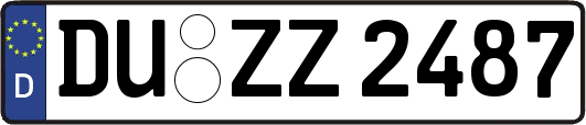 DU-ZZ2487