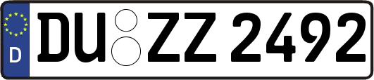 DU-ZZ2492