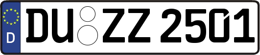 DU-ZZ2501