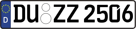 DU-ZZ2506