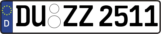 DU-ZZ2511