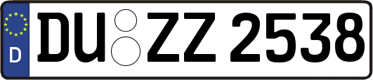 DU-ZZ2538