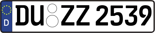 DU-ZZ2539