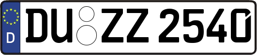 DU-ZZ2540