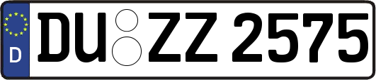 DU-ZZ2575