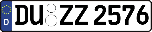 DU-ZZ2576