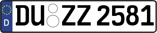 DU-ZZ2581