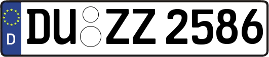 DU-ZZ2586