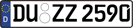 DU-ZZ2590