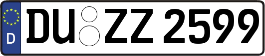DU-ZZ2599