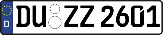DU-ZZ2601