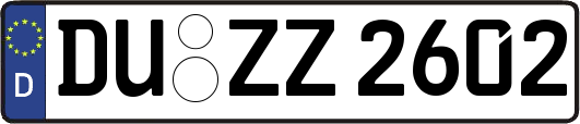 DU-ZZ2602