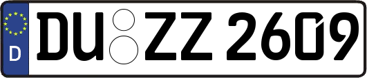 DU-ZZ2609