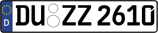 DU-ZZ2610