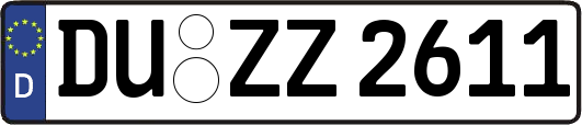 DU-ZZ2611