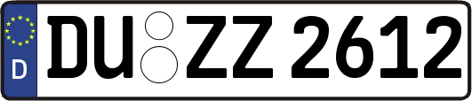 DU-ZZ2612