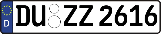 DU-ZZ2616