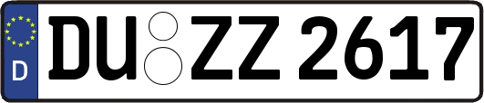 DU-ZZ2617
