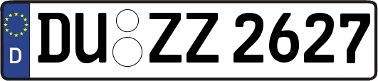 DU-ZZ2627