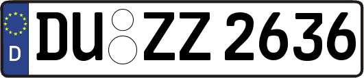 DU-ZZ2636