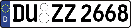 DU-ZZ2668