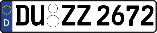 DU-ZZ2672