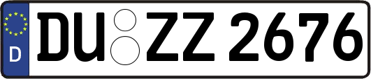 DU-ZZ2676