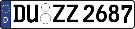 DU-ZZ2687