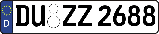DU-ZZ2688