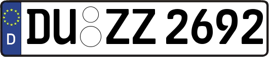 DU-ZZ2692