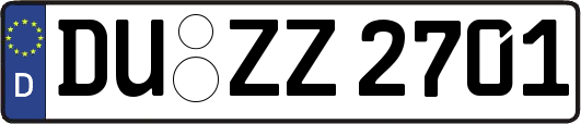 DU-ZZ2701