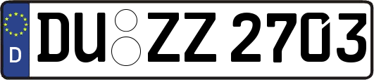 DU-ZZ2703