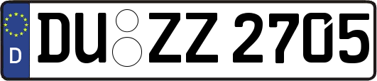 DU-ZZ2705