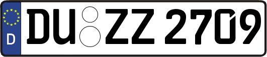 DU-ZZ2709