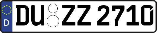 DU-ZZ2710
