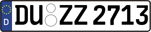 DU-ZZ2713