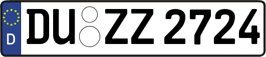 DU-ZZ2724