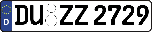 DU-ZZ2729