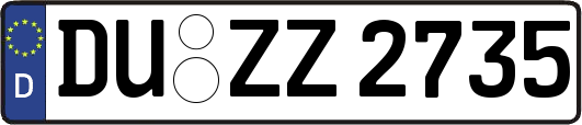DU-ZZ2735