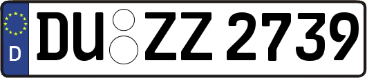 DU-ZZ2739