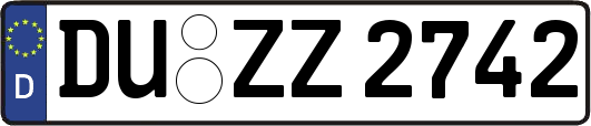 DU-ZZ2742