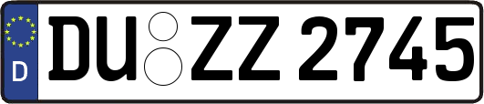 DU-ZZ2745