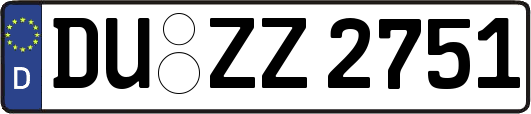 DU-ZZ2751