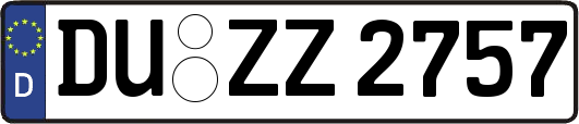 DU-ZZ2757
