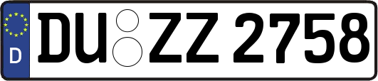 DU-ZZ2758