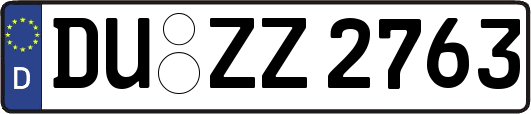 DU-ZZ2763