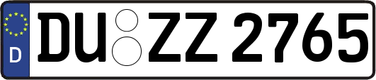 DU-ZZ2765
