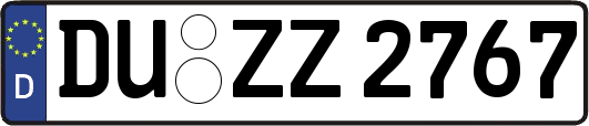 DU-ZZ2767
